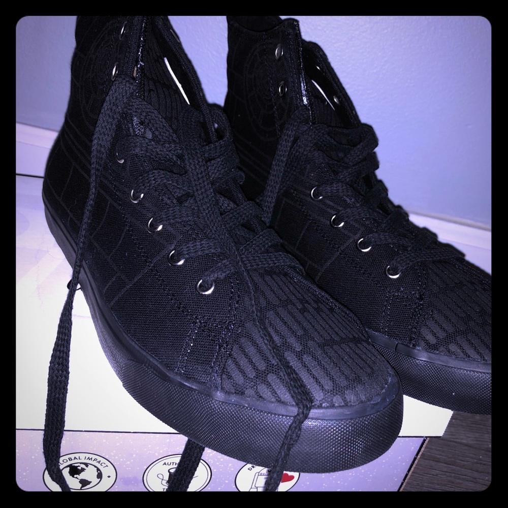 Brand New in the Box Inkkas Death Star High Tops